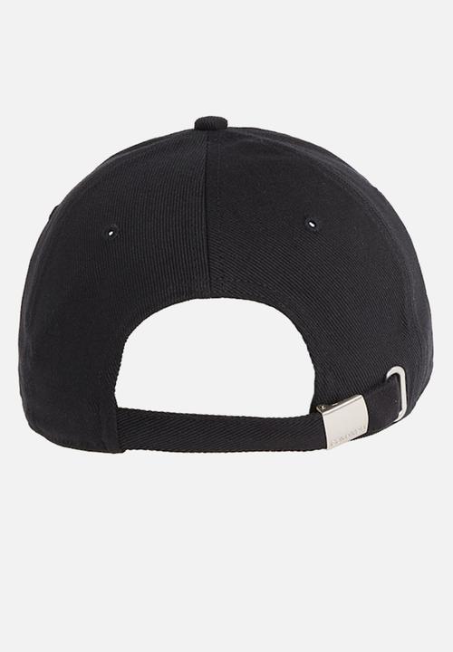 Calvin Klein - 6 Panel Sm Monologo Patch Cap - Black