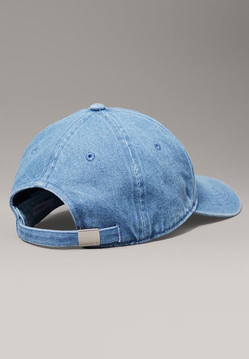 Calvin Klein - 6 Panel Mono Logo Bb Cap - Vintage Denim