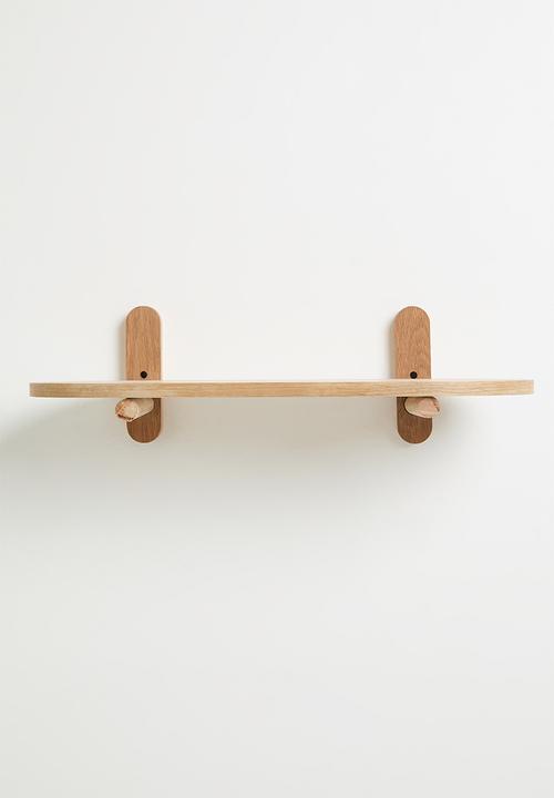 Native Decor - Lumi Wall Shelf - Oak