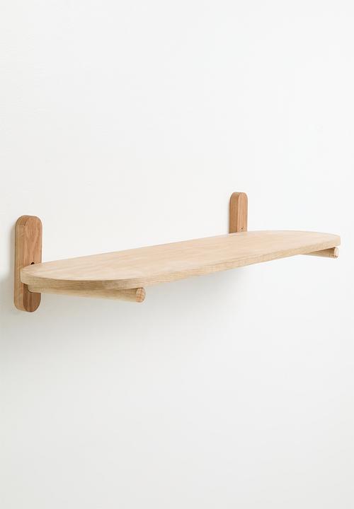 Native Decor - Lumi Wall Shelf  Large - Oak
