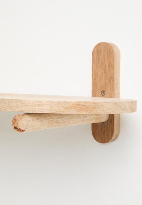 Native Decor - Lumi Wall Shelf  Large - Oak