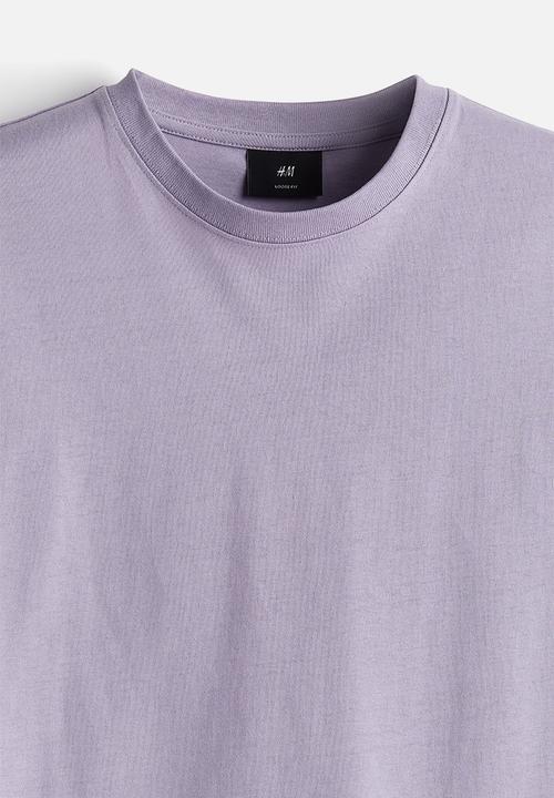 H&M - Loose fit T-shirt - purple