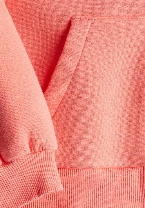 H&M - Oversized zip-through hoodie - light red