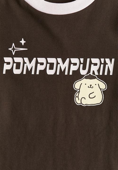 H&M - Printed t-shirt - brown/pompompurin