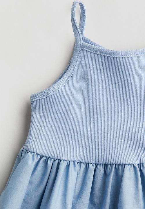 H&M - Cotton dress - light blue