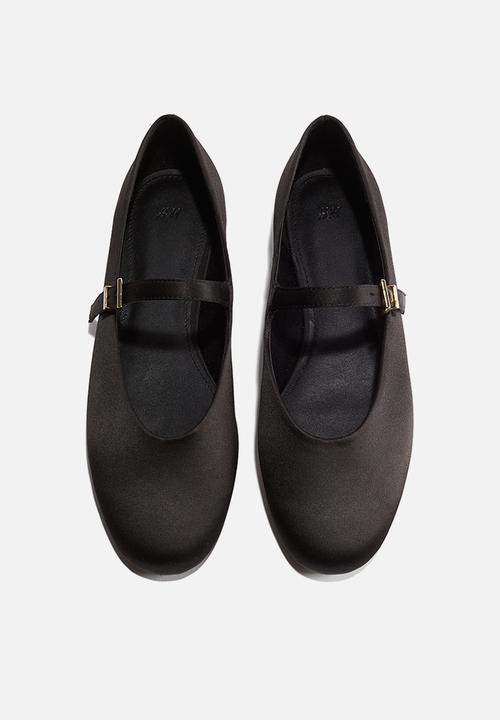 H&M - Mary jane ballet pumps - black