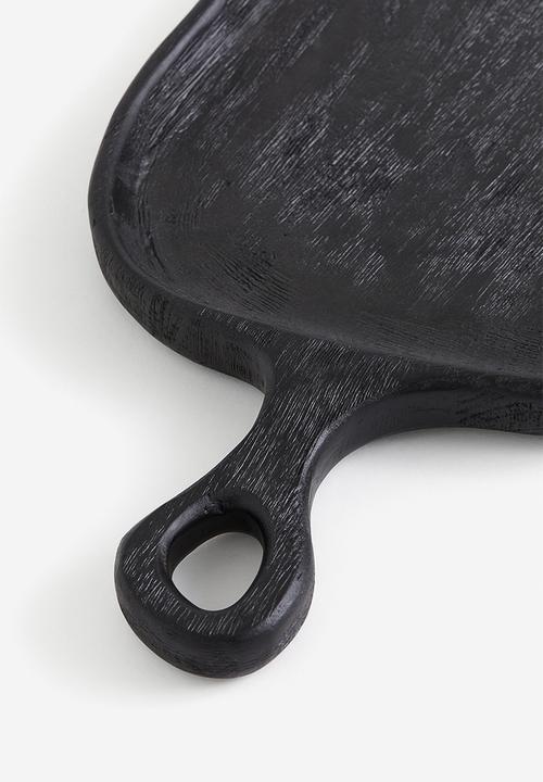 H&M - Large mango wood serving tray - black