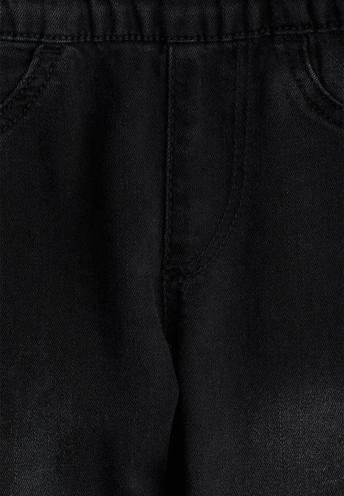 H&M - Superstretch flared leg jeans - denim black