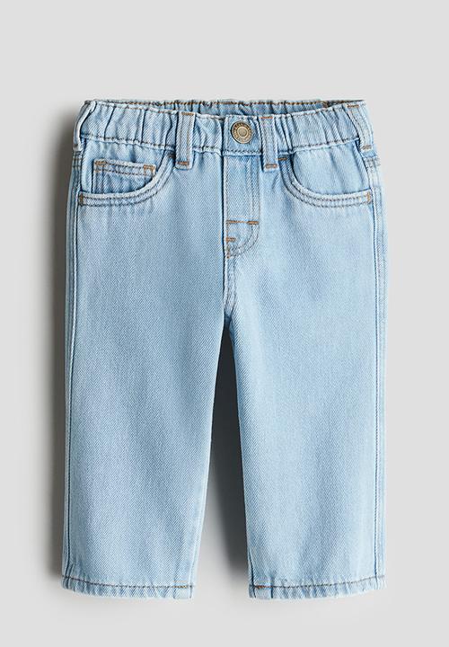 H&M - Cotton denim jeans - light denim blue