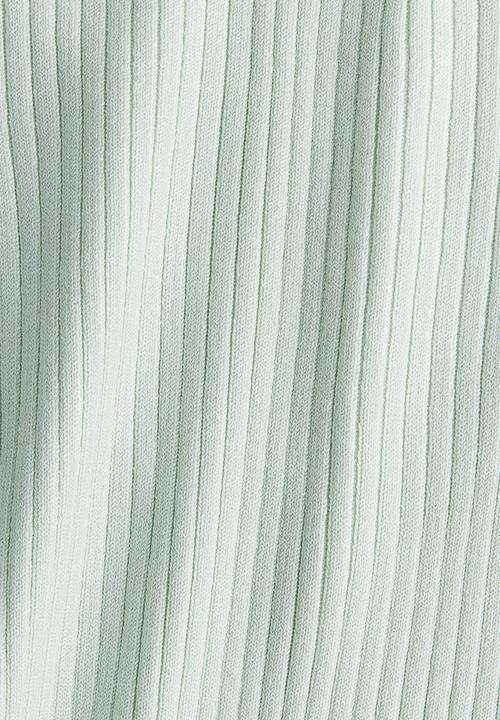 H&M - Rib-knit top - mint green
