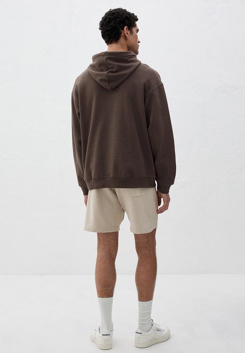 H&M - Regular fit sweatshorts - beige