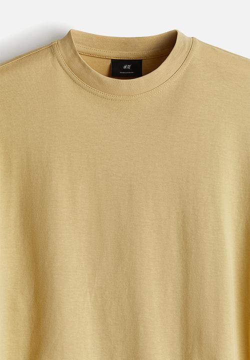 H&M - Oversized fit t-shirt - yellow