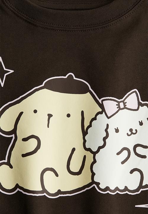 H&M - Printed cotton t-shirt - brown pompompurin