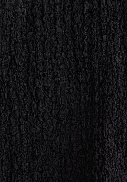 H&M - Crinkled drawstring trousers - black