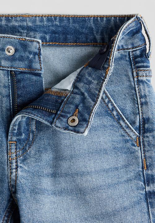 H&M - Relaxed fit carpenter jeans - denim blue
