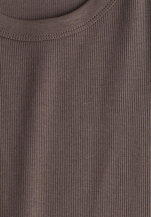H&M - Ribbed vest top - mole