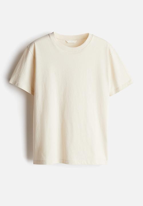 H&M - Cotton t-shirt - beige