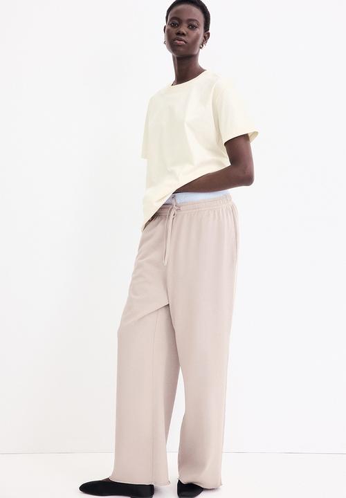 H&M - Cotton t-shirt - beige