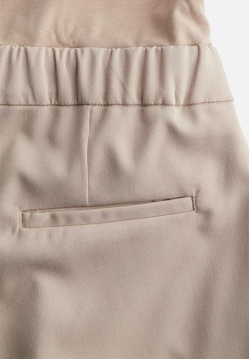 H&M - Mama tailored trousers - beige
