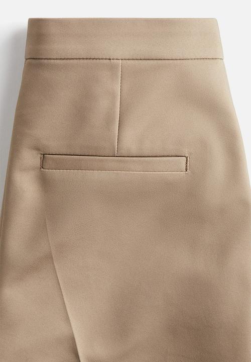 H&M - Tailored cigarette trousers - beige