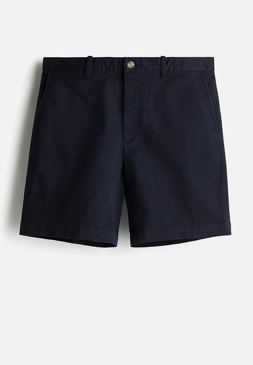 H&M - Regular fit chino shorts - navy blue