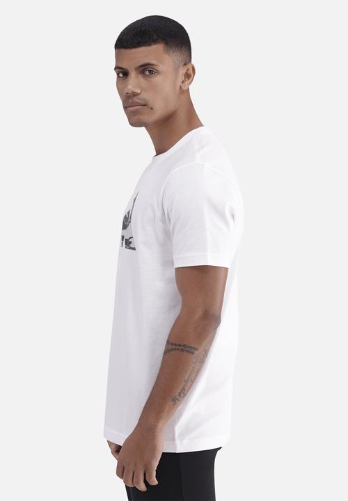 adidas Performance - Camo Logo Graphic T-Shirt - White
