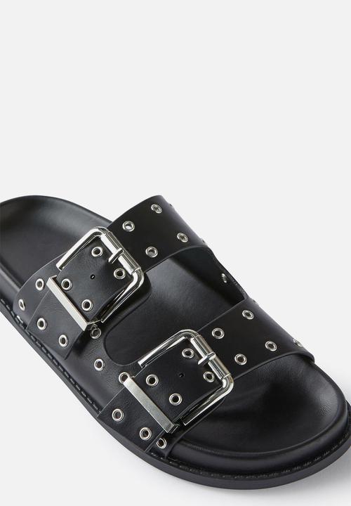 Cotton On - Rae slide - black/hardware