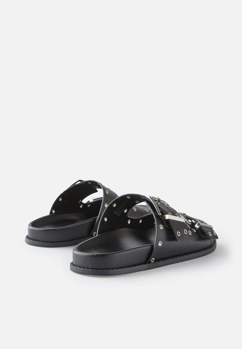 Cotton On - Rae slide - black/hardware