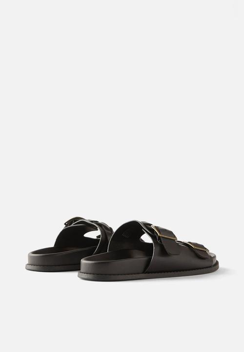 Cotton On - Rae slide - black