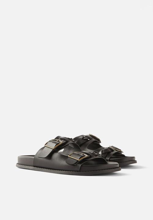 Cotton On - Rae slide - black