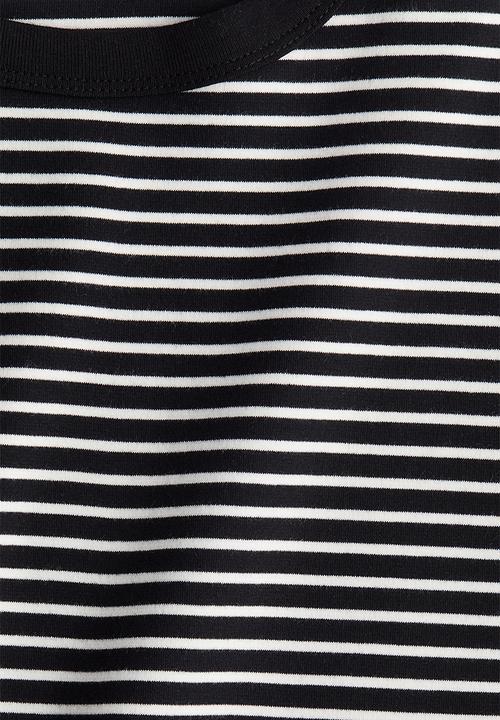 H&M - Cotton t-shirt - black & white striped