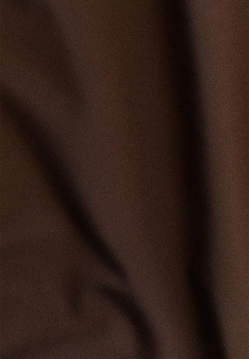 H&M - Gathered asymmetric vest top - dark brown 