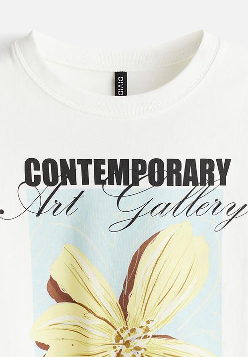 H&M - Printed t-shirt - white,multi