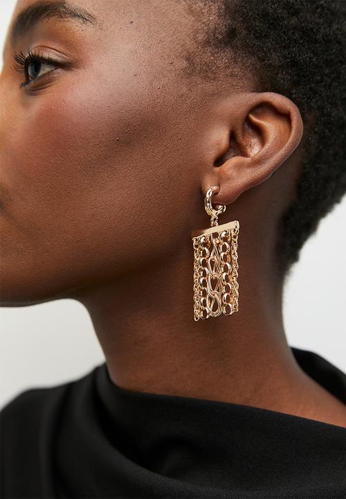 Tessa Design - Olivia chain earring - gold