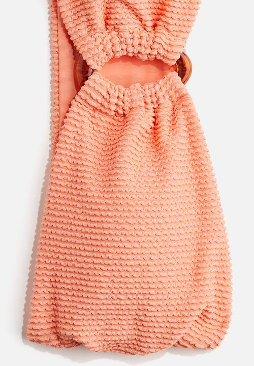 H&M - Padded bandeau bikini top - apricot