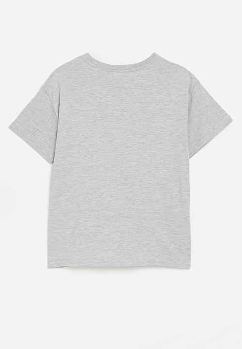 Pop Candy - Fitted tee - grey