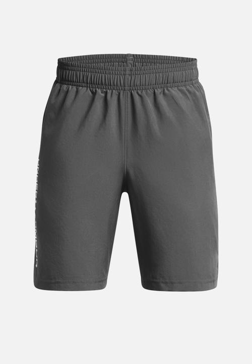 Under Armour - Ua Tech Woven Wordmark Short - Castlerock/White