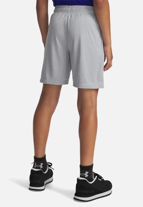 Under Armour - Ua Tech Logo Shorts - Mod Gray/White