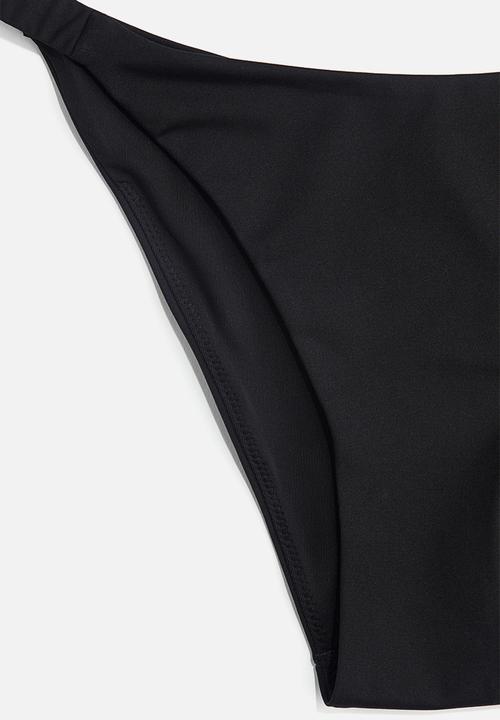 H&M - Cheeky tanga bikini bottoms - black