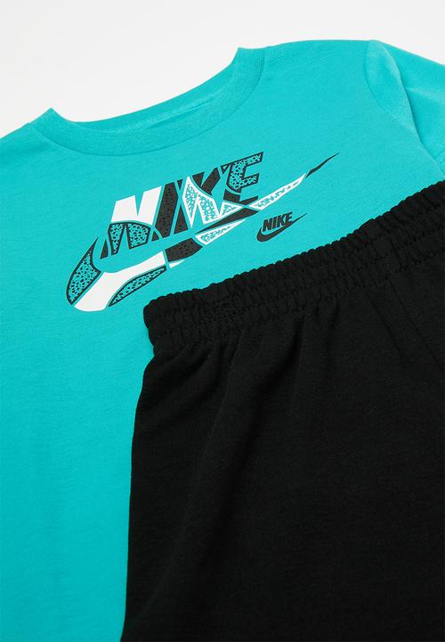 Nike - Nike knit short set - black