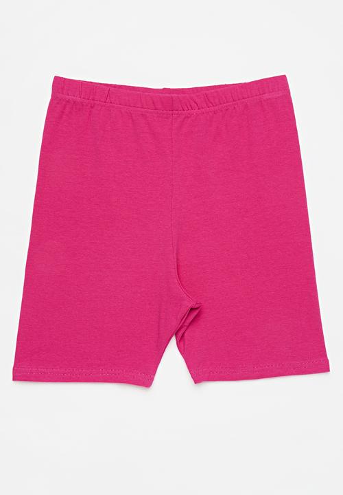 Pop Candy - 2 Pack  cycling short - cerise/blue