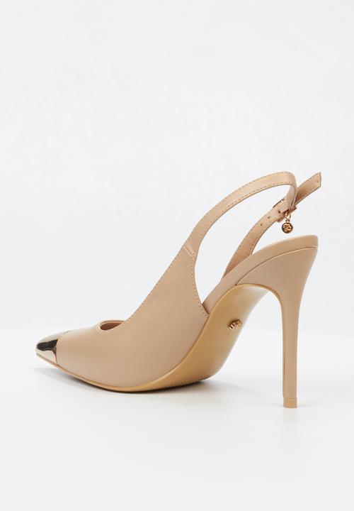 Miss Black - Lola 34 slingback heel - neutral