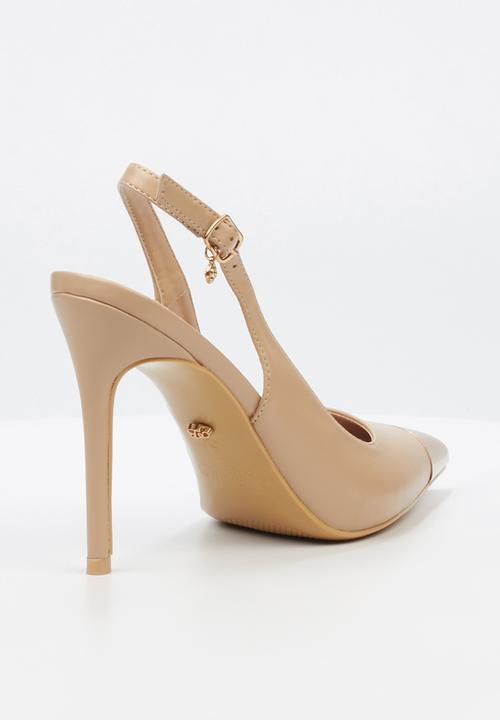 Miss Black - Lola 34 slingback heel - neutral