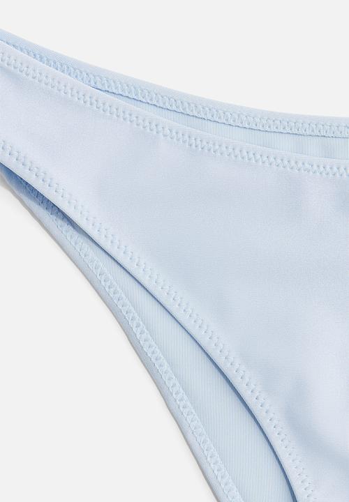 H&M - Cheeky bikini bottoms - light blue