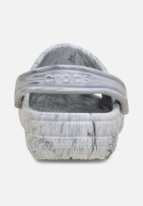 Crocs - Clsc Watercolor Marbled Clog K-Grey Swirl