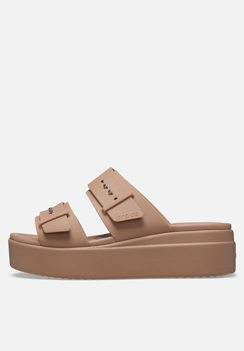 Crocs - Brooklyn klyn buckle lowwdgw-latte