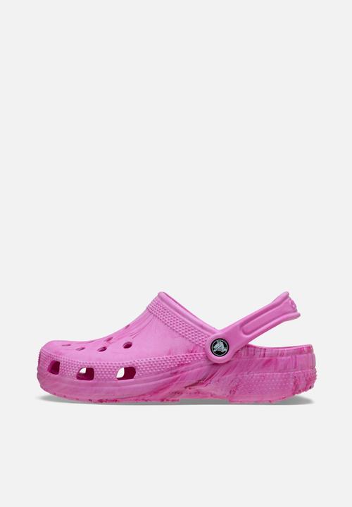 Crocs - Clsc Watercolor Marbled Clog K-Pink Swirl