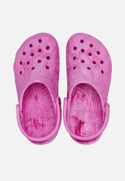 Crocs - Clsc Watercolor Marbled Clog K-Pink Swirl