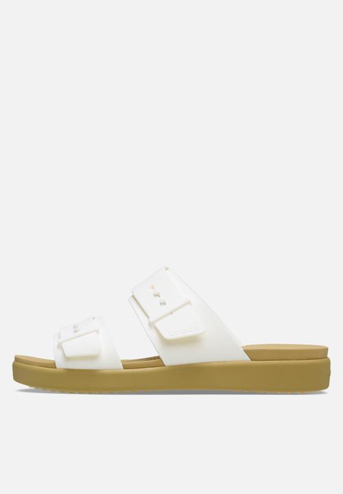 Crocs - Brooklyn klyn buckle low low-chalk/tan