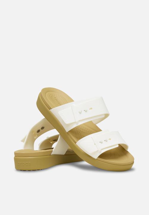 Crocs - Brooklyn klyn buckle low low-chalk/tan
